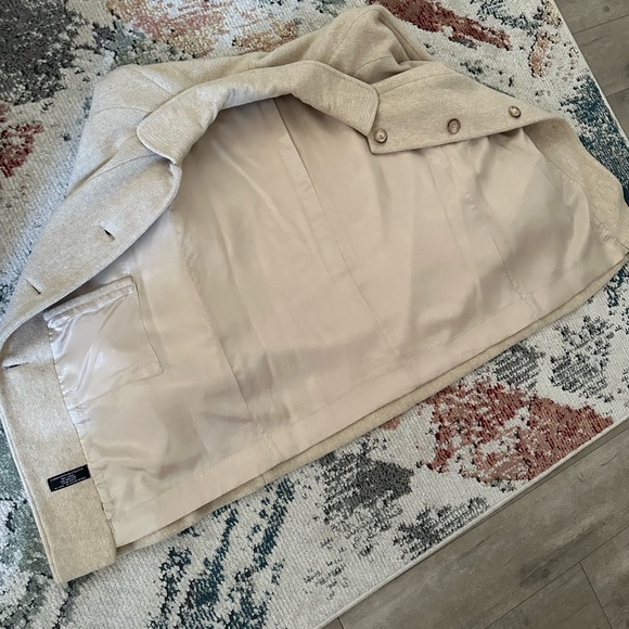 Vintage Alorna Women’s Wool with Nylon Lining Peacoat Size petite Large Made USA - Picture 11 of 14